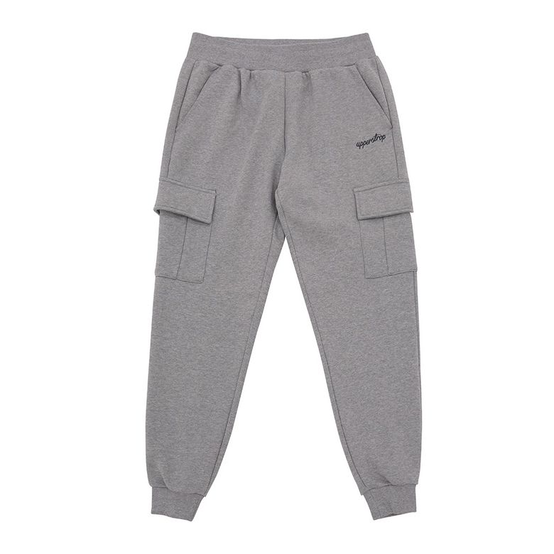 [UP3111] UPST GOLF 카고 스웨트 조거 팬츠 멜란지그레이