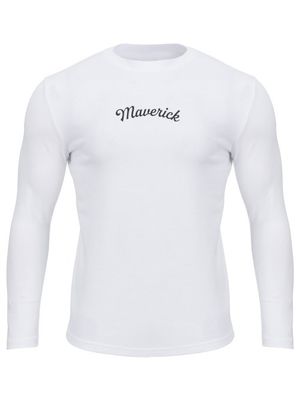 RT 로고 머슬핏 긴팔 티셔츠 NO1 화이트