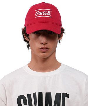 COCA-COLA URBAN LOGO BALLPARK CAP - RED