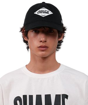 COCA-COLA SQUARE MARK BALLPARK CAP - BLACK
