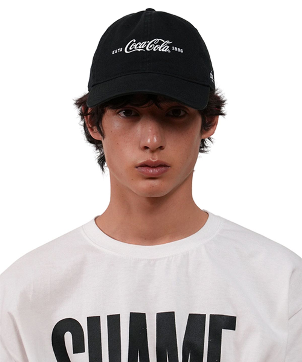 아메리칸니들(AMERICAN NEEDLE) COCA-COLA NEWPREP BALLPARK CAP - BLACK