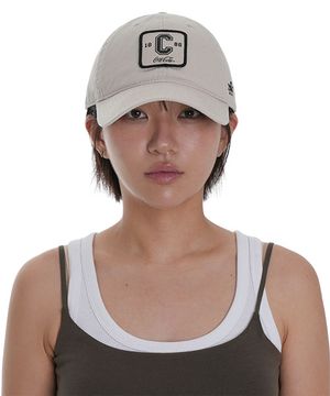 COCA-COLA C LOGO BALLPARK CAP - STONE