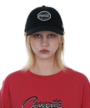 COCA-COLA SIGNATURE PATCH BALLPARK CAP - BLACK