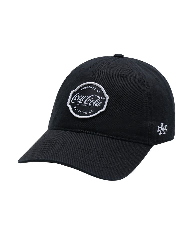 COCA-COLA SIGNATURE PATCH BALLPARK CAP - BLACK