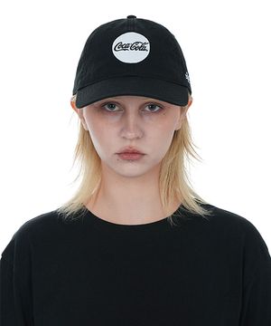 COCA-COLA CIRCLE MARK BALLPARK CAP - BLACK