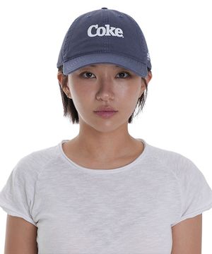 COCA-COLA COKE LOGO BALLPARK CAP - STONE BLUE