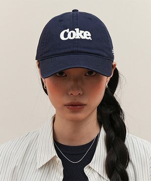 COCA-COLA COKE LOGO BALLPARK CAP - NAVY