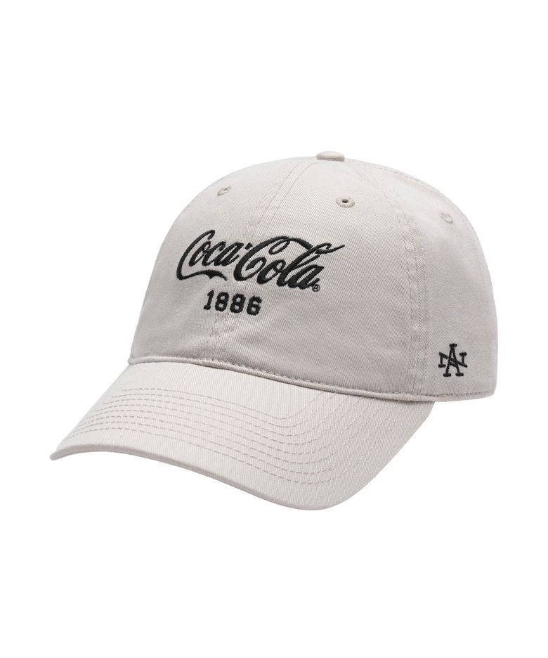 COCA-COLA 1886 LOGO BALLPARK CAP - STONE