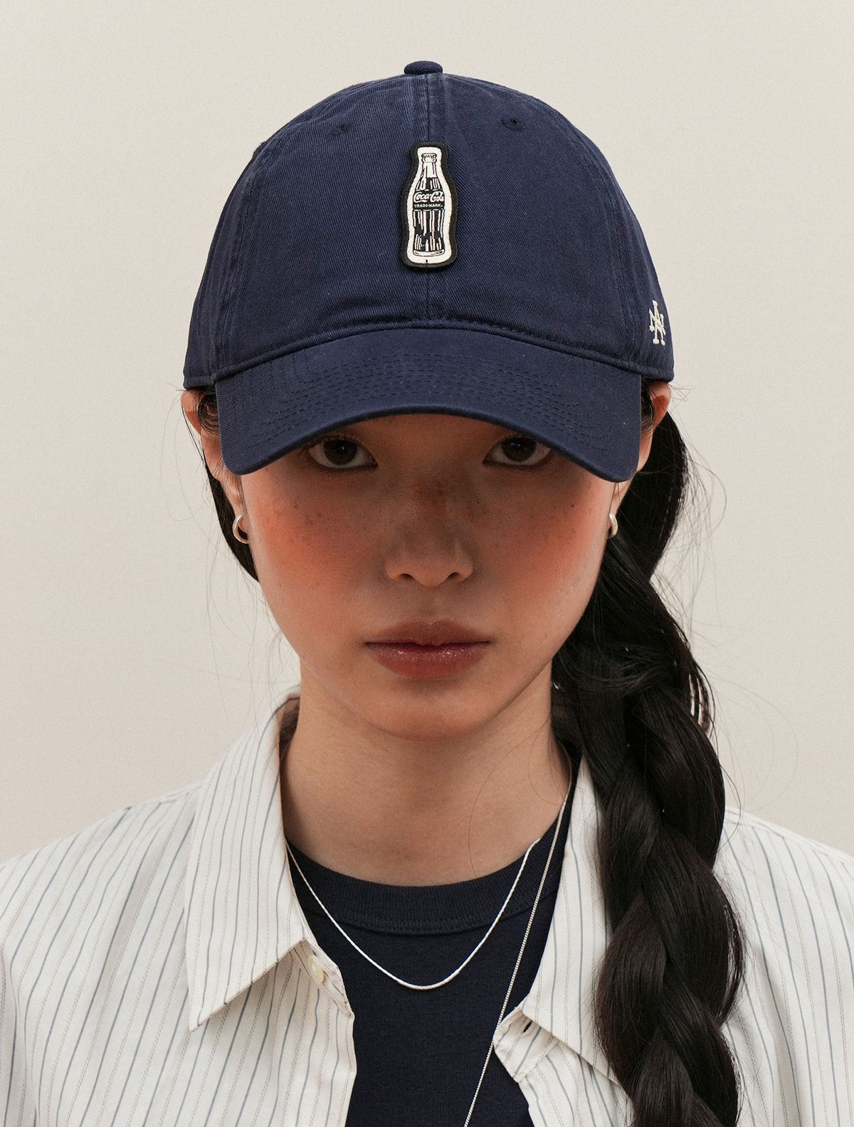 아메리칸니들(AMERICAN NEEDLE) COCA-COLA 1971 UNITYGRAPHIC BALLPARK CAP - NAVY