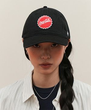 COCA-COLA CROWN MARK BALLPARK CAP - BLACK
