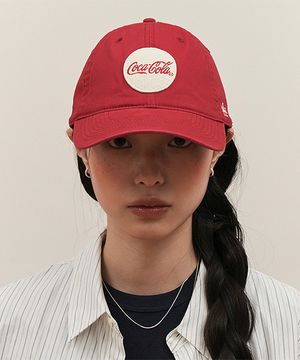 COCA-COLA CIRCLE MARK ARCHIVE CAP - DARK RED