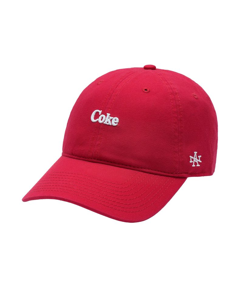 COCA-COLA COKE LOGO MICRO SLOUCH CAP - RED