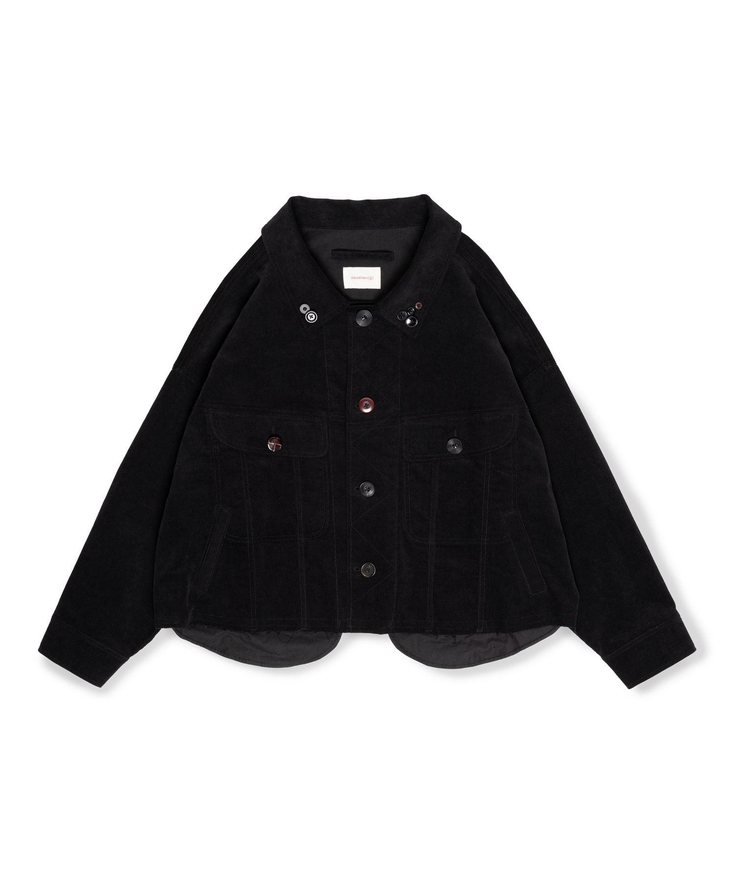 Oversized Black Corduroy Jacket Oversized Shacket Black Women