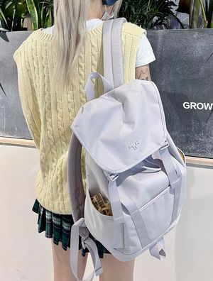 영투어 백팩 25L 데일리 트래블 백 - 라이트그레이