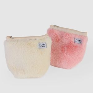 퍼 화장품 다용도 미니 폭신 파우치