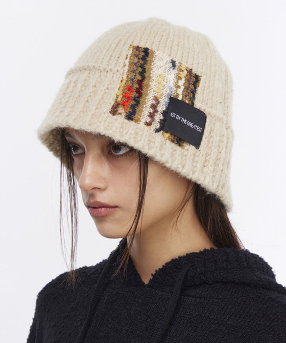 그레이티스트(THE GREATEST) Patch Bucket 2.0 Beige