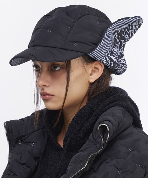 MUSINSA | THE GREATEST Puffer Padding Trooper Hat