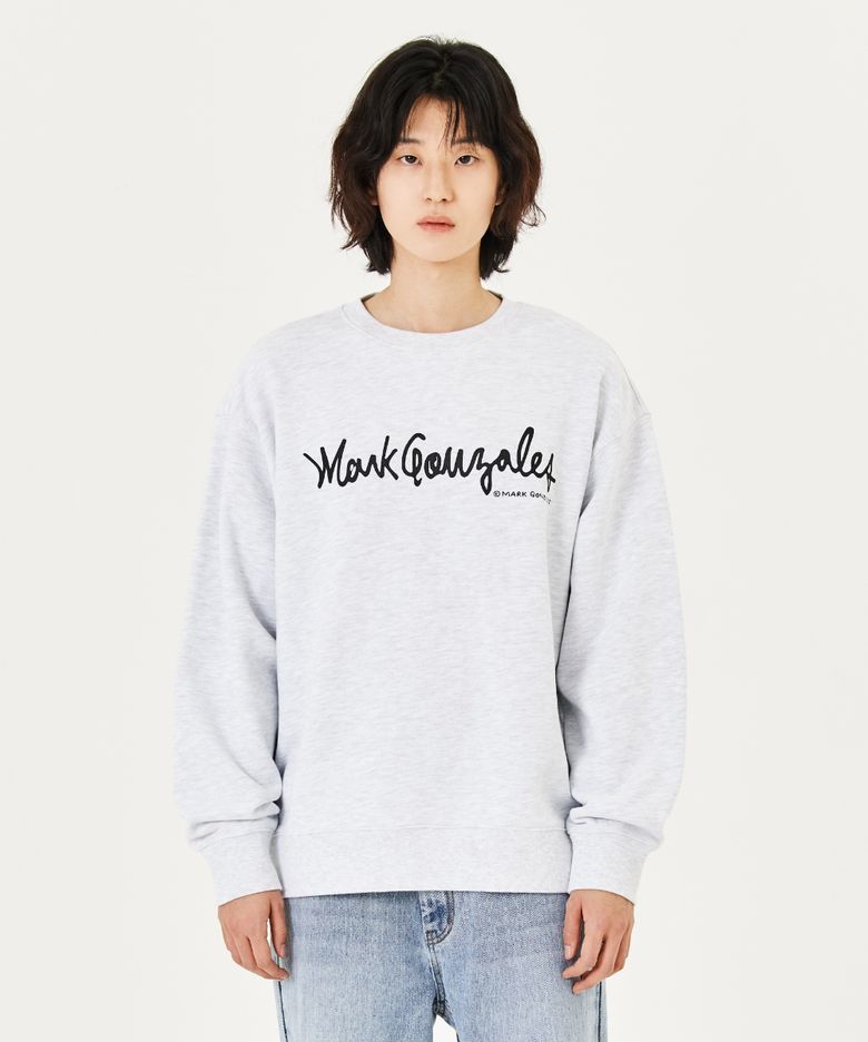SIGN LOGO OG SWEATSHIRT - L/GREY