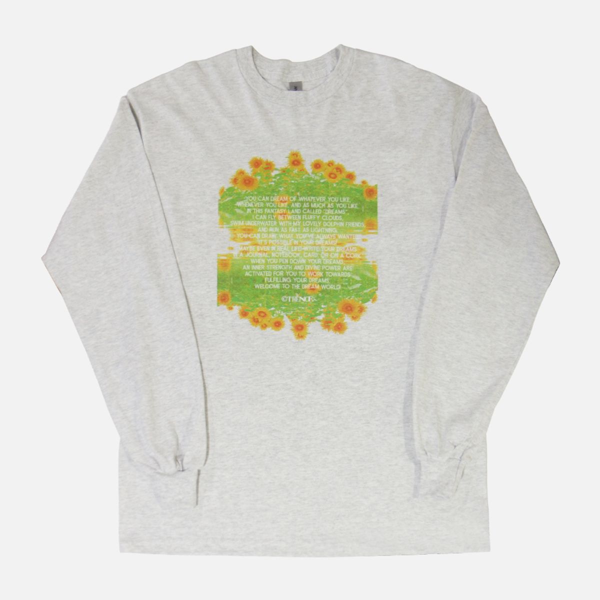덴스(THENCE) Long Sleeve Tee_WTD_Sunflower