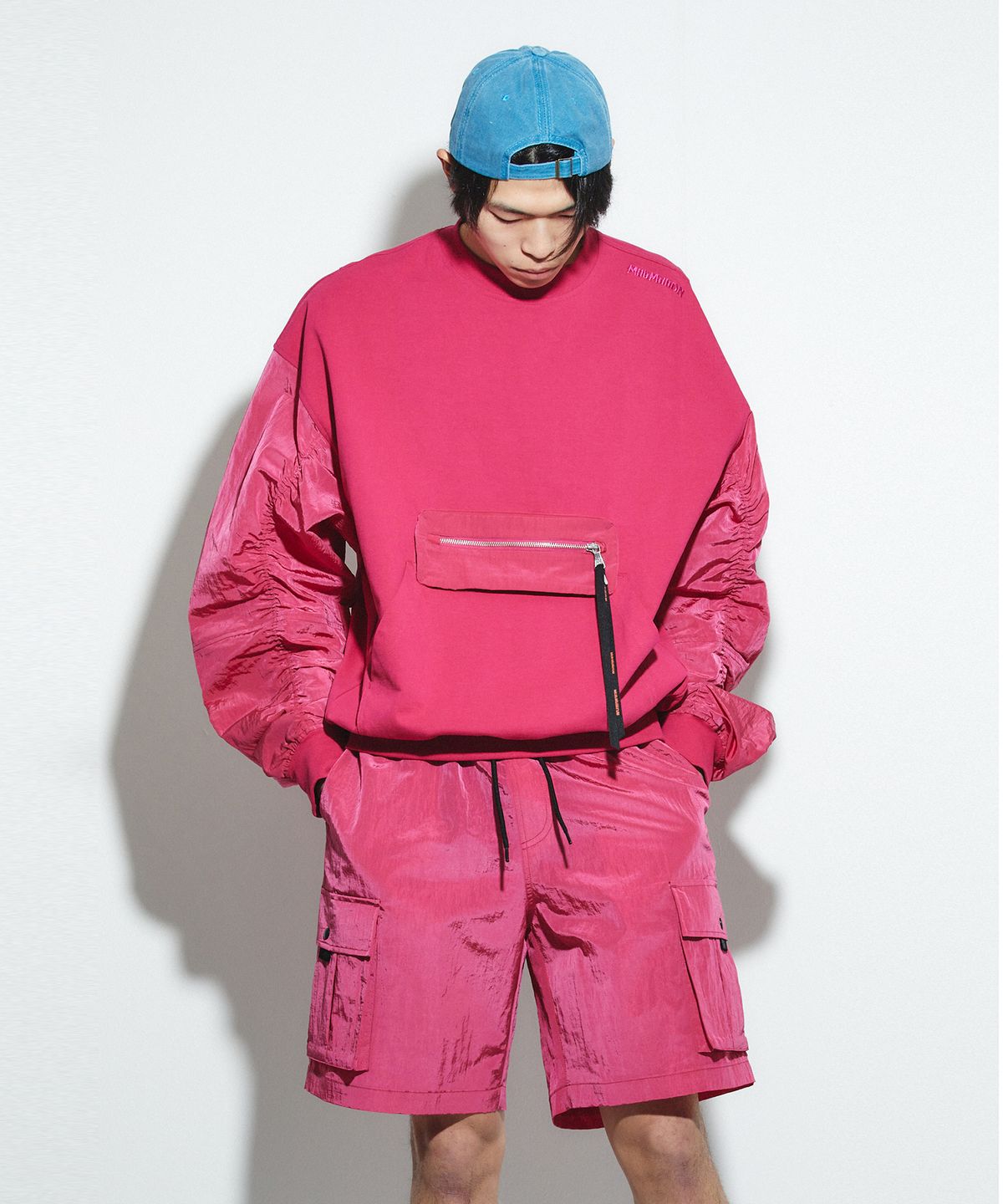 밀리밀리언(MILLIMILLION) SANDSTONE MTM T17-MAGENTA