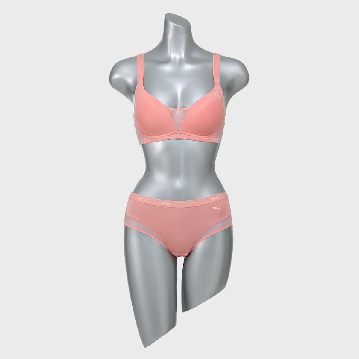 푸마 바디웨어(PUMA BODYWEAR) 무형광 에브리데이 브라팬티 PK