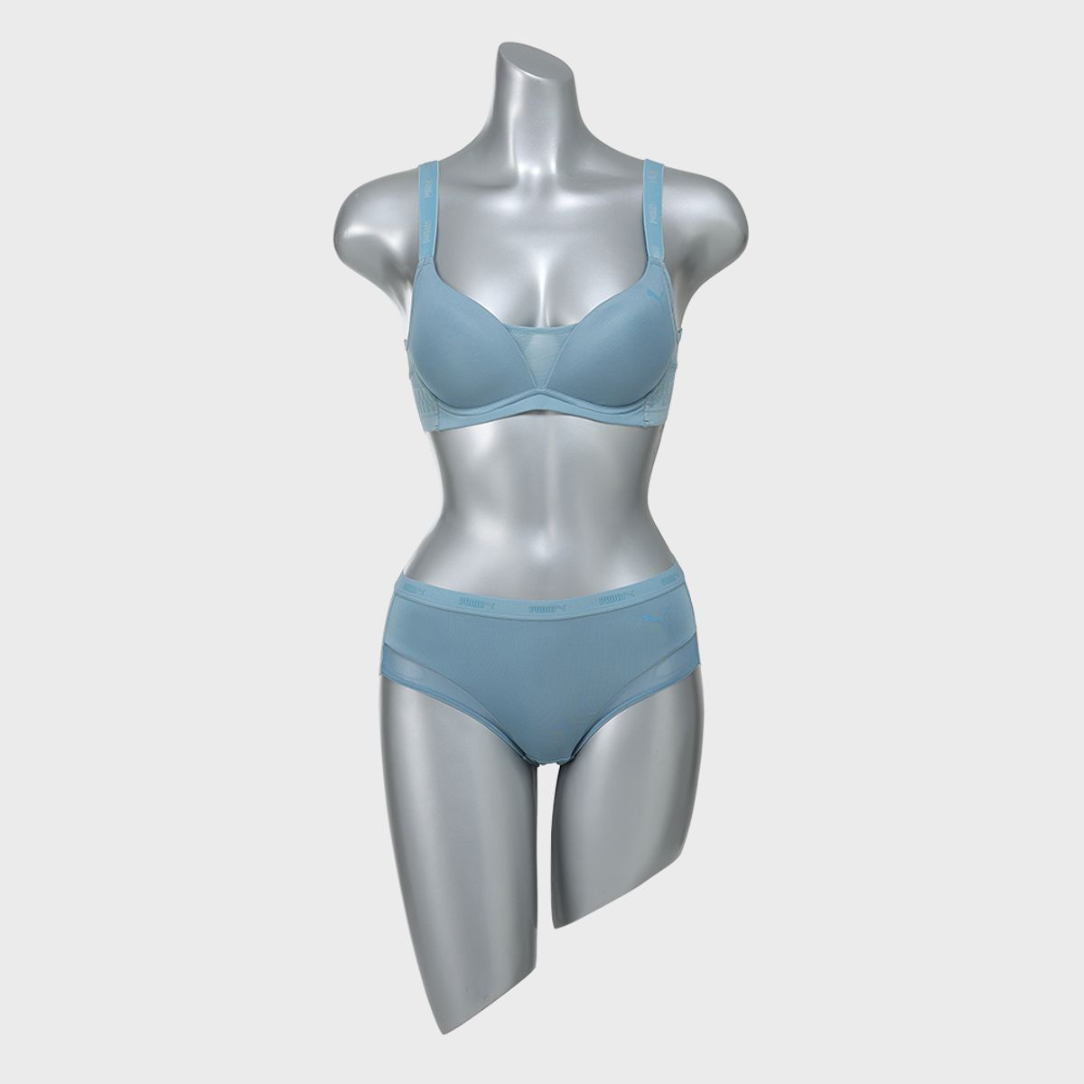 푸마 바디웨어(PUMA BODYWEAR) 무형광 에브리데이 브라팬티 BL