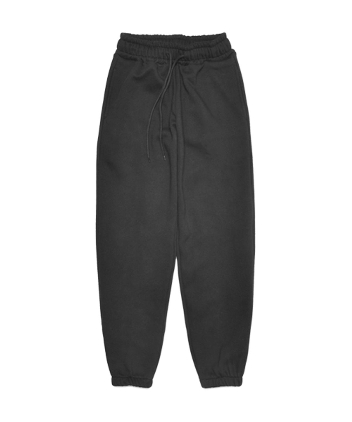 유니어패럴(UNI APPAREL) 베이직 조거 스웨트 팬츠 블랙