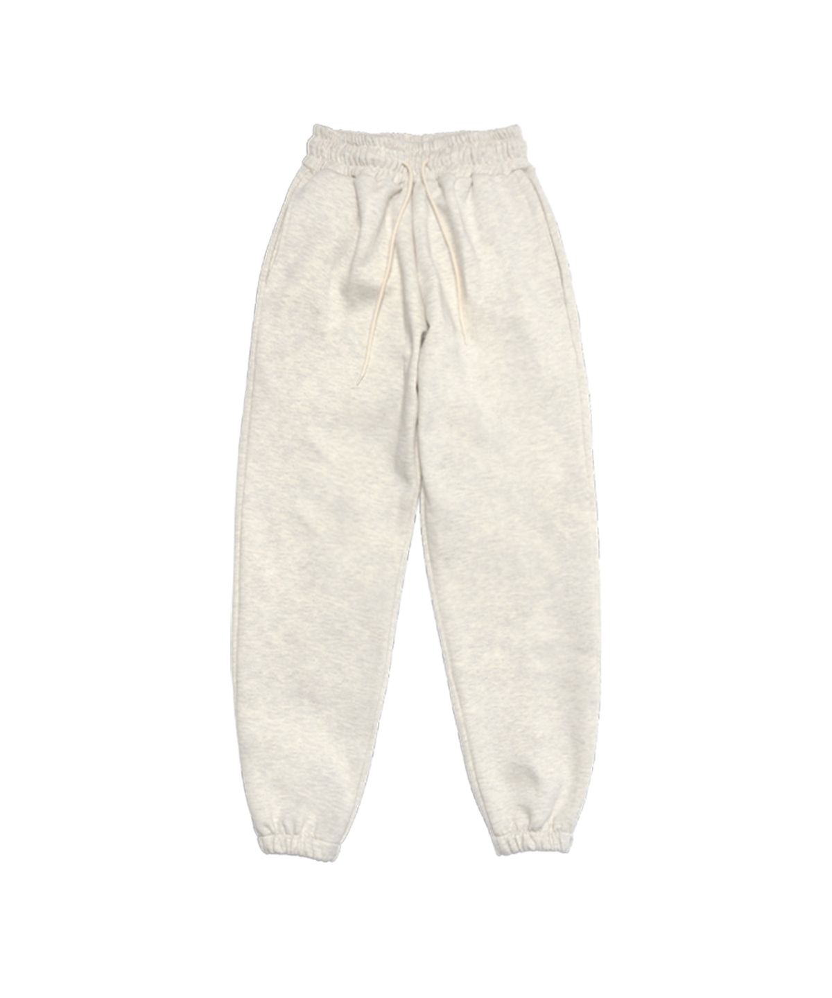 유니어패럴(UNI APPAREL) 베이직 조거 스웨트 팬츠 오트밀