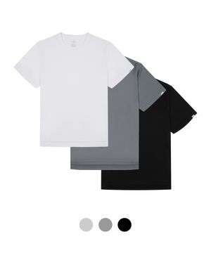 2PACK_SET 무지 프레쉬핏 티셔츠