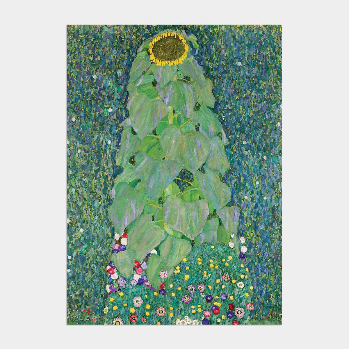 멜팅스튜디오(MELTING STUDIO) 딜라이트 해바라기 액자 인테리어 포스터 / 57. Klimt - Sunflower 3