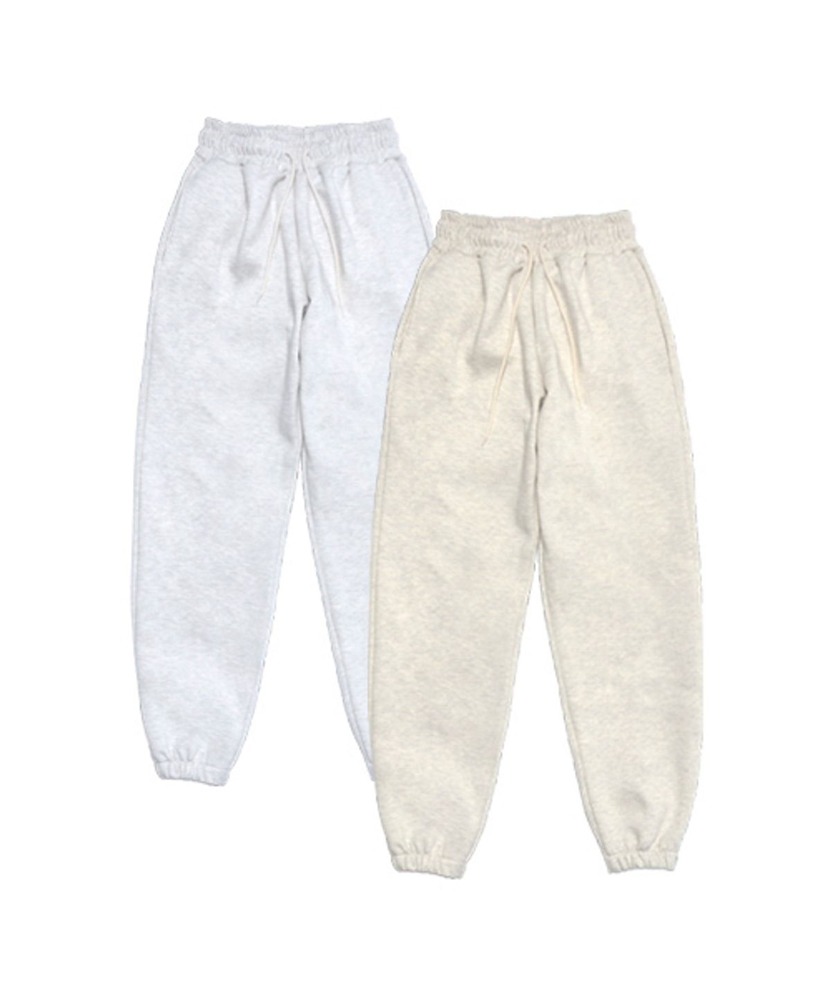유니어패럴(UNI APPAREL) [2PACK] 베이직 조거 스웨트 팬츠 패키지
