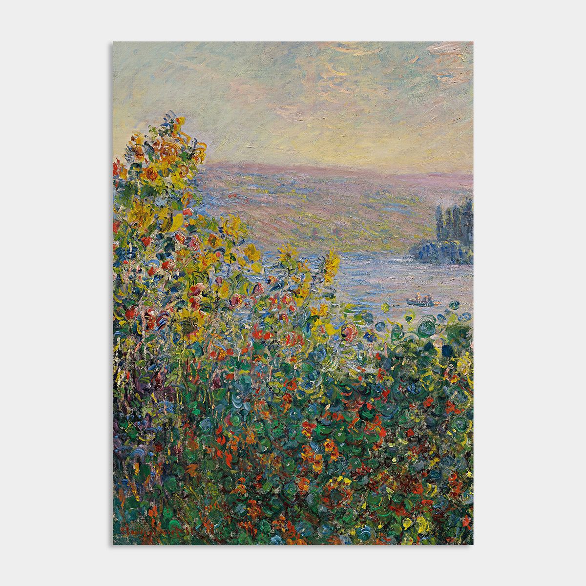 멜팅스튜디오(MELTING STUDIO) 딜라이트 해바라기 액자 인테리어 포스터 / 60. Monet - Sunflower 4