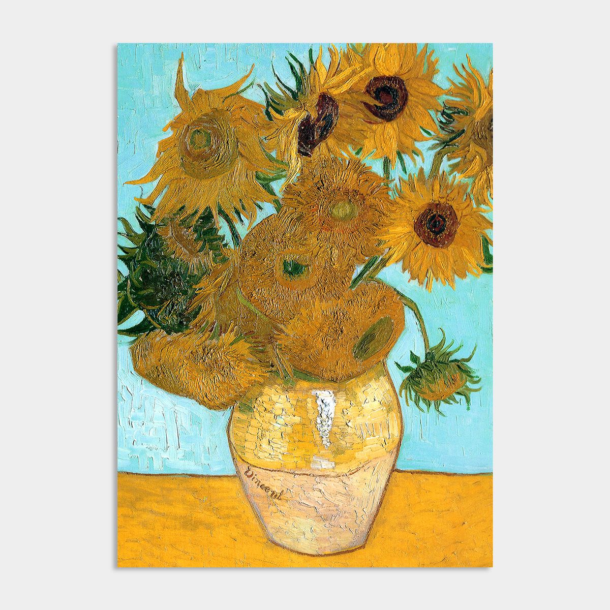 멜팅스튜디오(MELTING STUDIO) 딜라이트 해바라기 액자 인테리어 포스터 / 64. Van Gogh - Sunflower 8