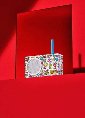 [렉슨 X 키스 해링] 티코3 TYKHO3 방수 라디오 블루투스 스피커 - LA119KH