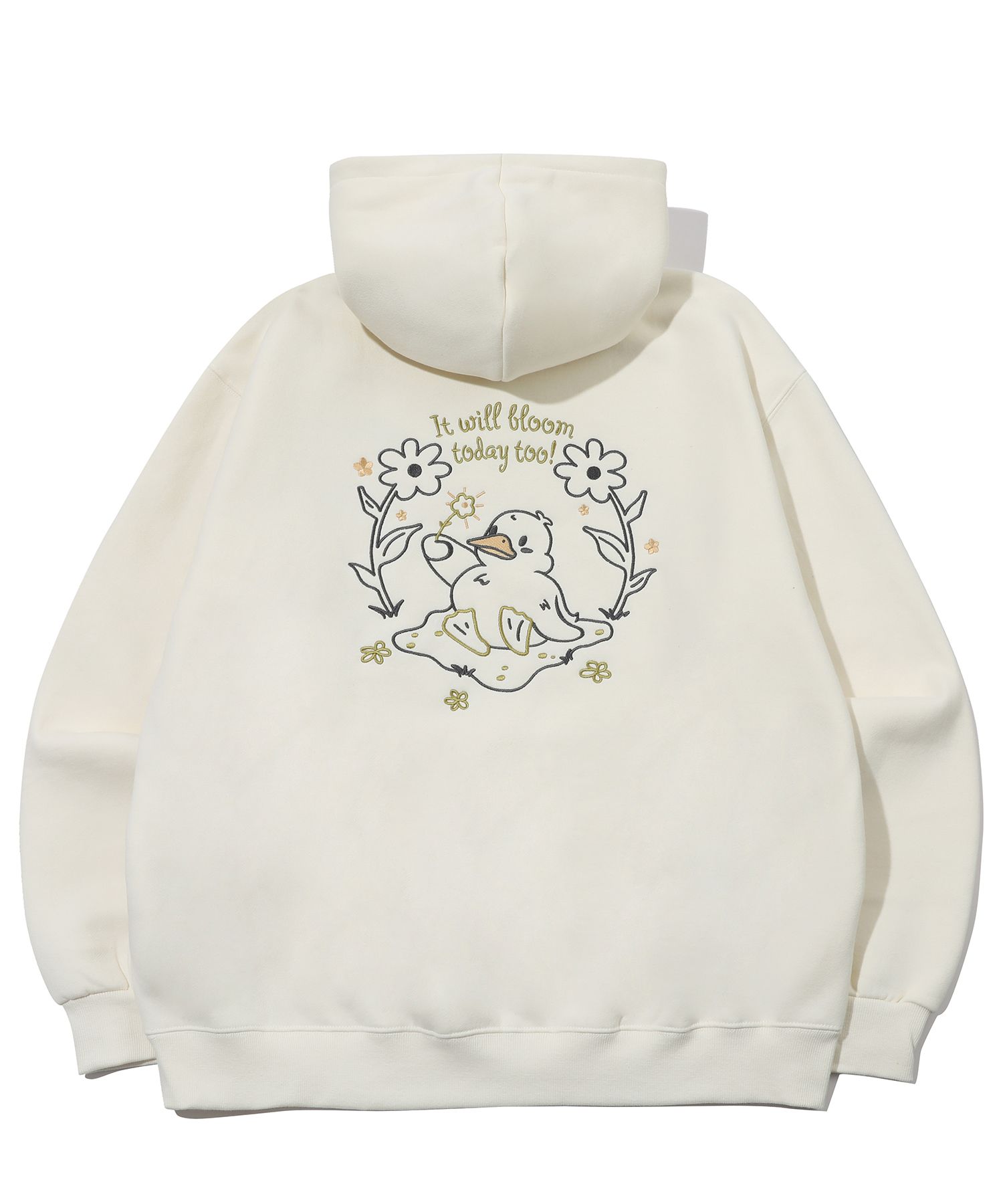 【CPGN STUDIO】23FW★ Will Bloom FLOWER Embroidered Hoodie MUSINSA | CPGN STUDIO Will Bloom FLOWER Embroidered Hoodie Cream