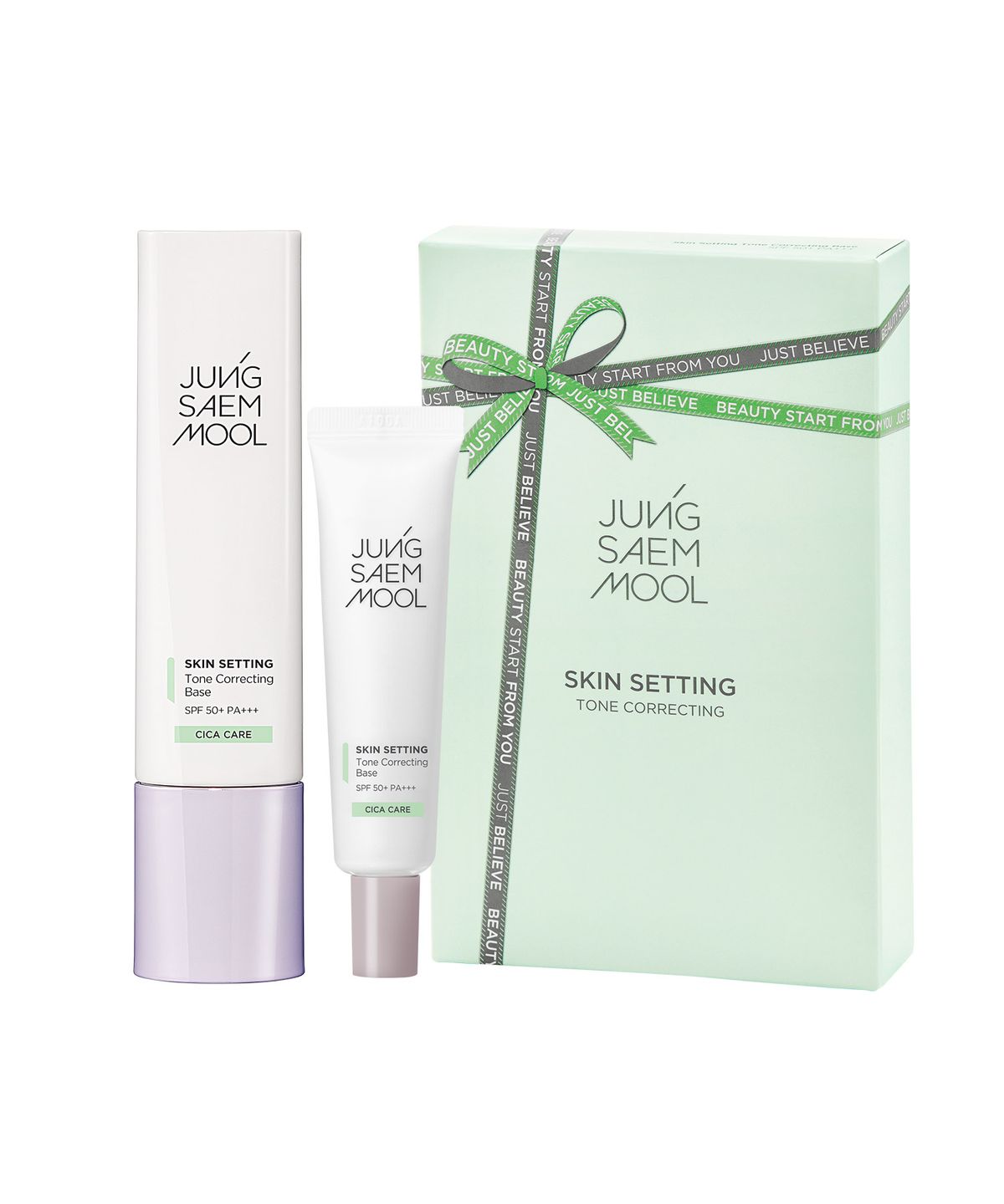 정샘물(JUNGSAEMMOOL) 스킨 세팅 톤 코렉팅 베이스 40ml + 20ml 증정기획