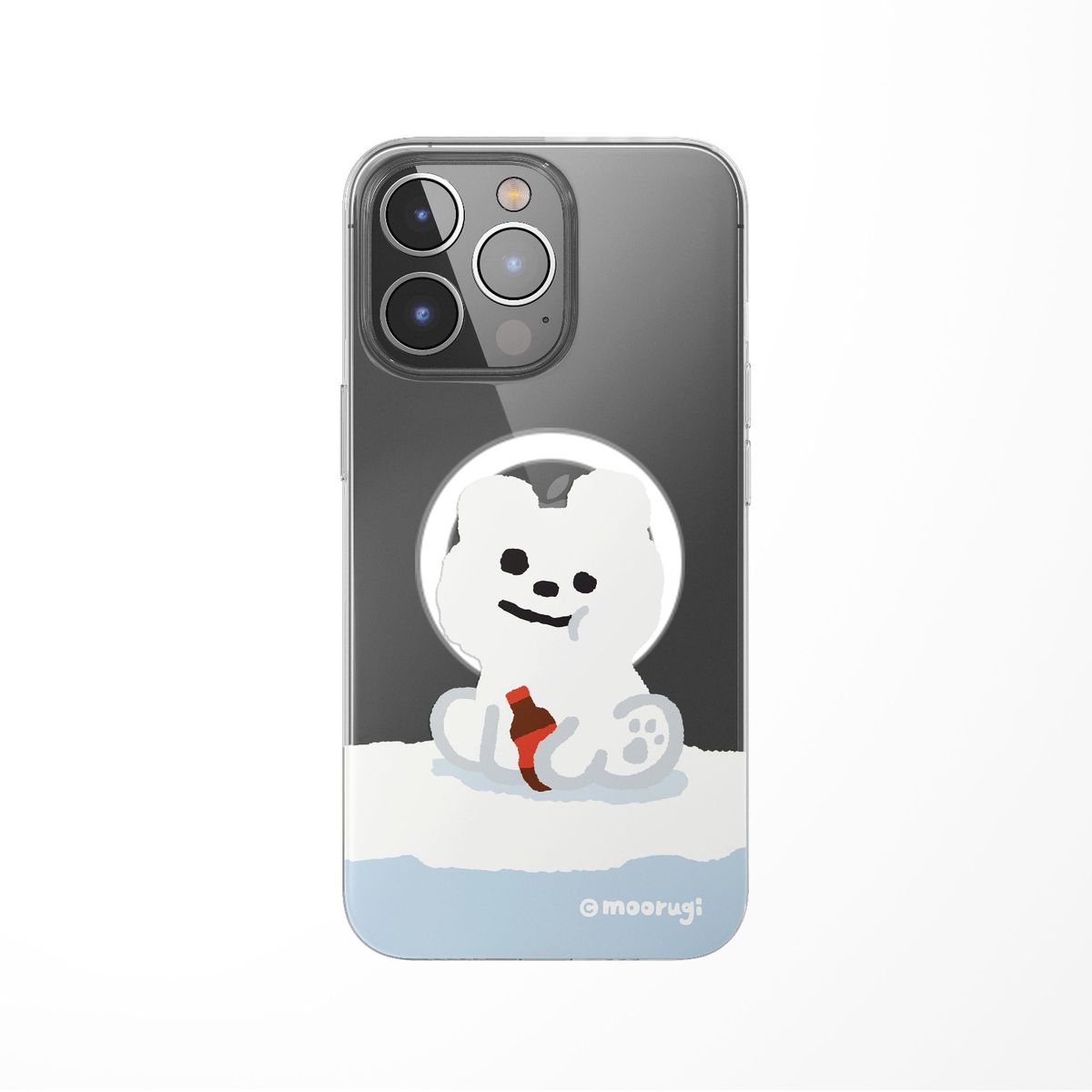 무룩이(MOORUGI) [맥세이프] 북극곰 무룩이케이스