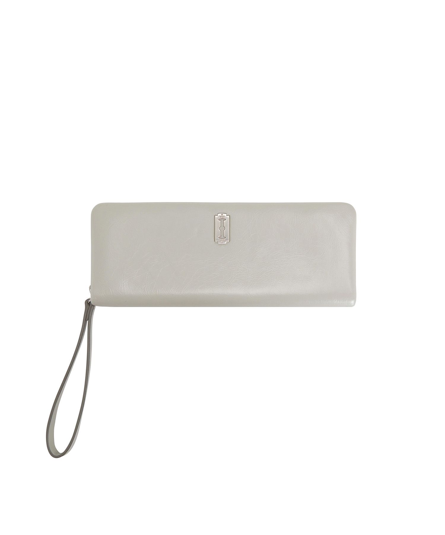 ●vunque● Perfec Zipper Card Long Wallet Grey m1037_1143742 MUSINSA | VUNQUE Perfec Zipper Card Long Wallet Light Beige