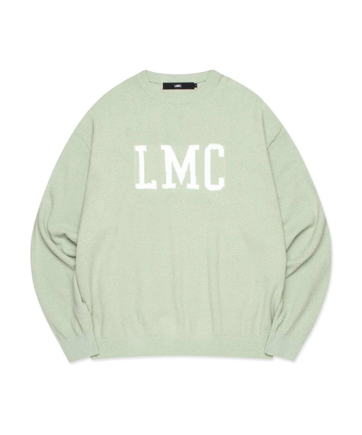 엘엠씨(LMC) BOUCLE KNIT SWEATER green