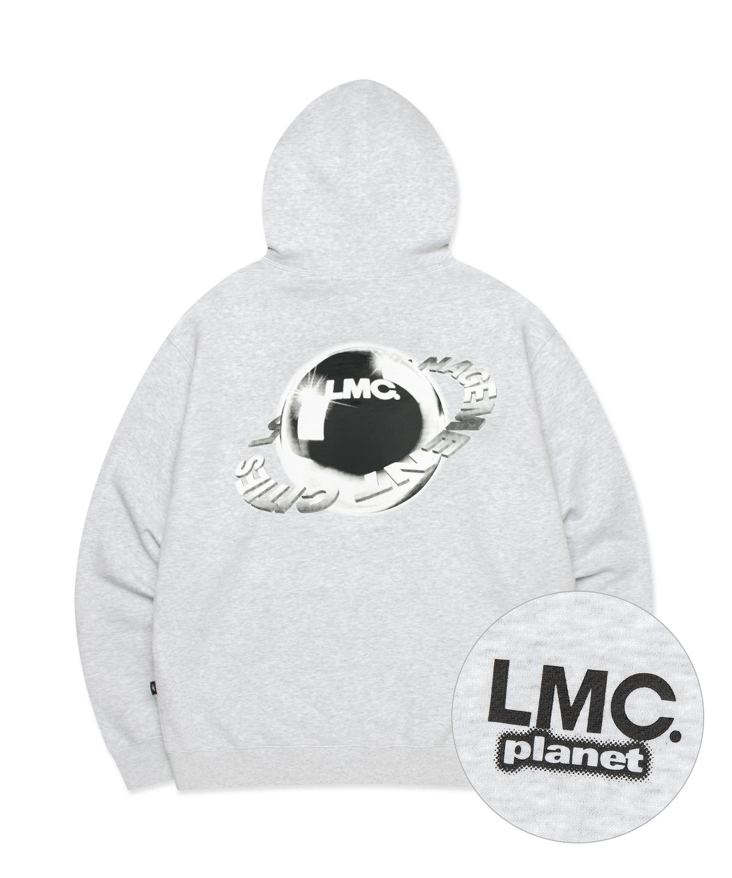 ★2024FW新作★LMC★PLANET HOODIE MUSINSA | LMC PLANET HOODIE light heather gray
