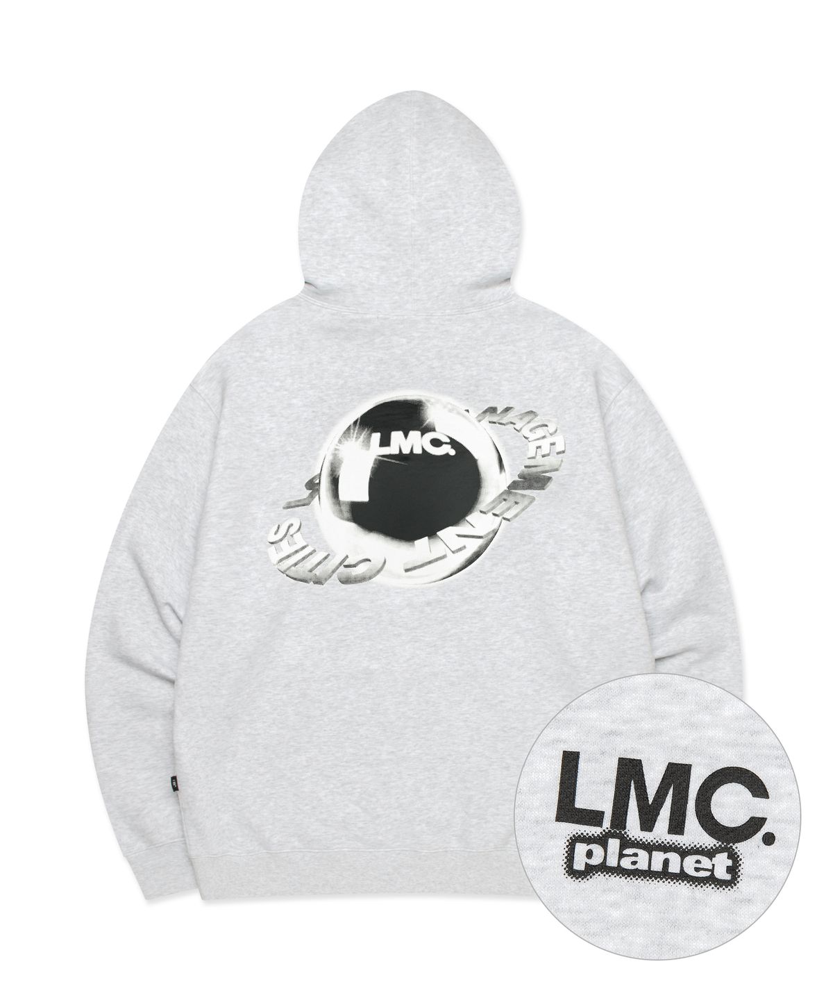 엘엠씨(LMC) PLANET HOODIE light heather gray