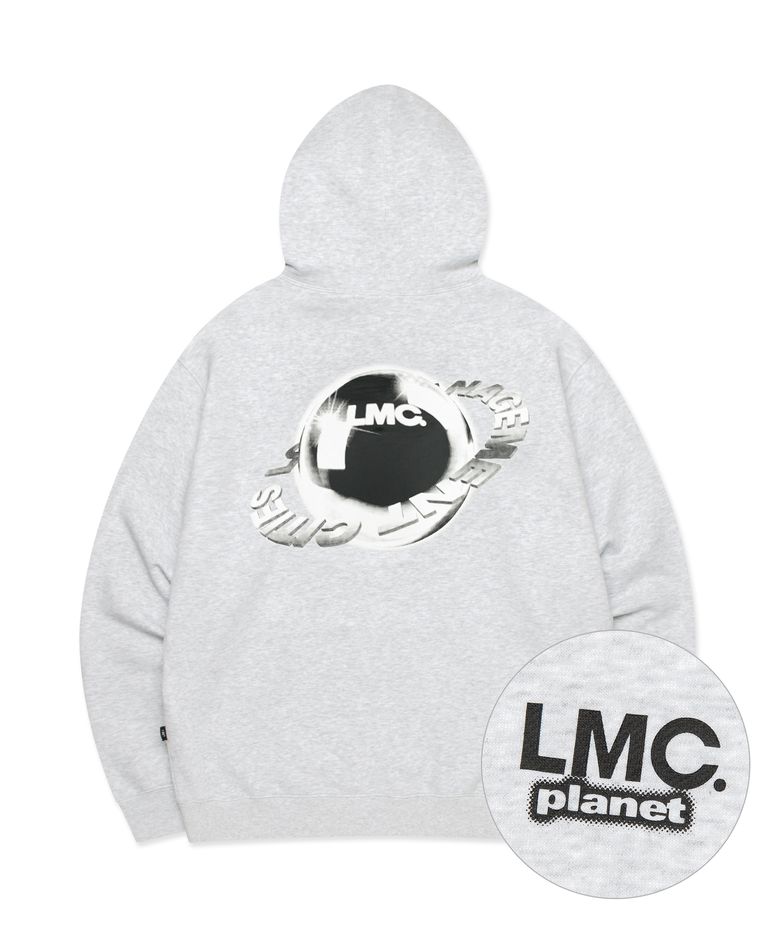 PLANET HOODIE light heather gray