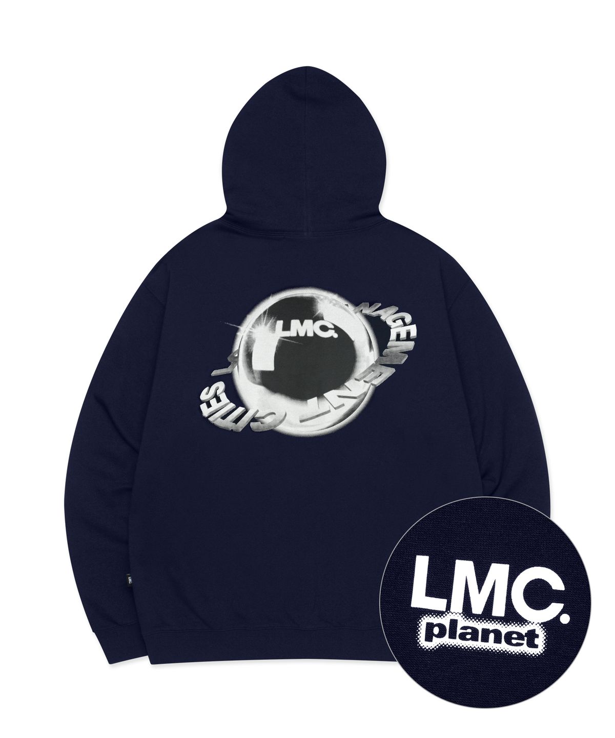 엘엠씨(LMC) PLANET HOODIE navy