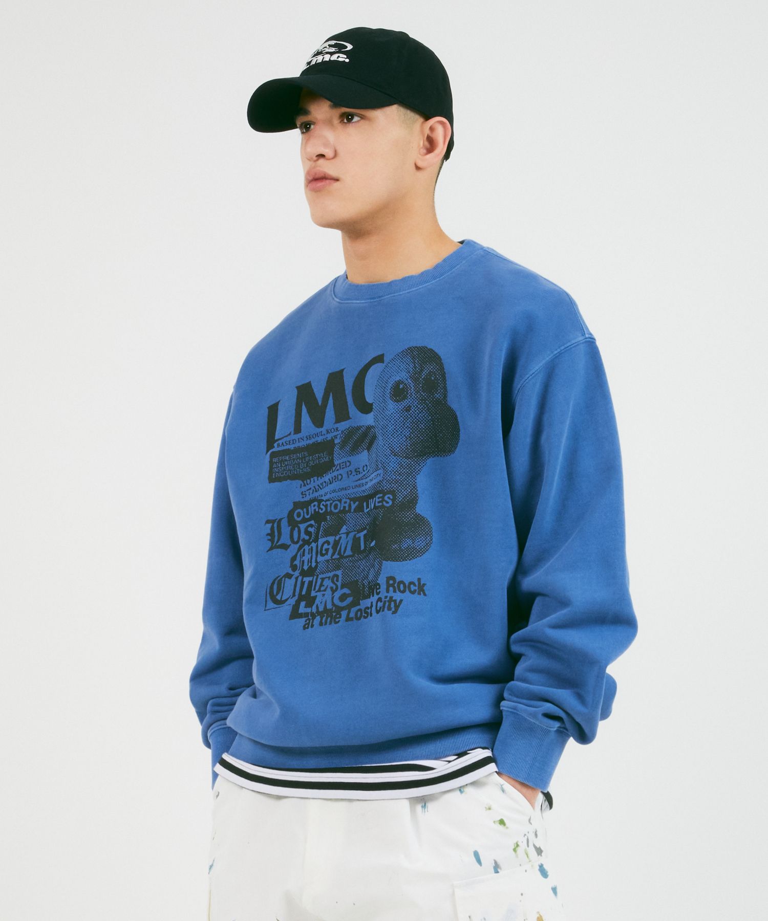 さらに100円引き◆LMC◆OVERDYED DINO SWEATSHIRT さらに100円引き◇LMC◇OVERDYED DINO SWEATSHIRT (LMC