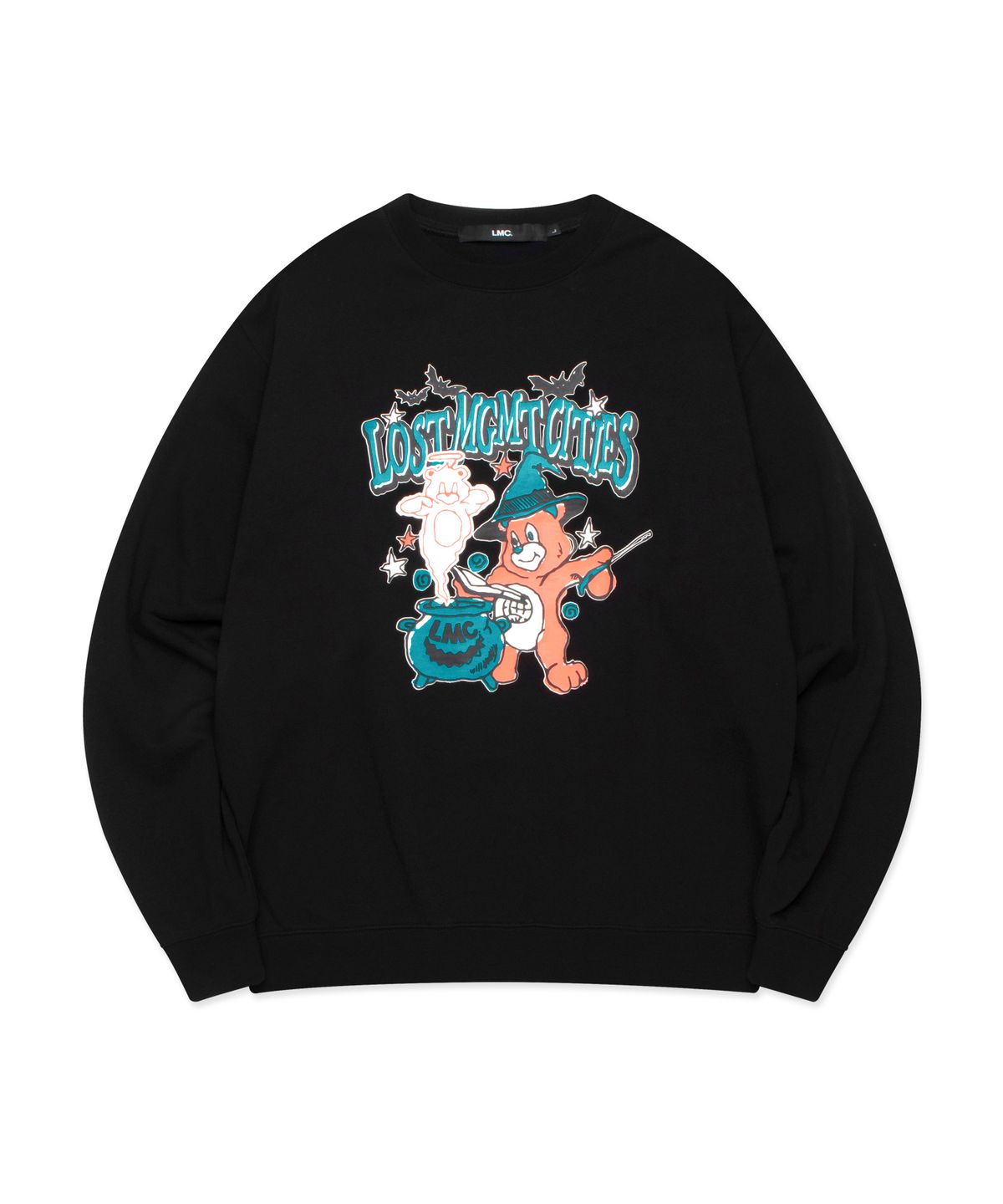 엘엠씨(LMC) WITCH CRAFT BEAR SWEATSHIRT black