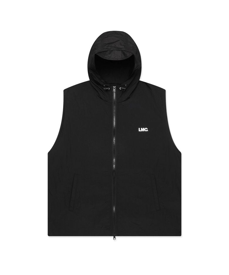 OG ESSENTIAL HOODIE VEST black