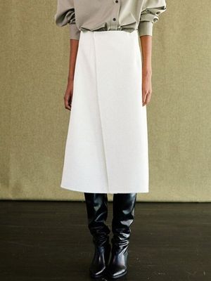 Helen wool handmade skirt