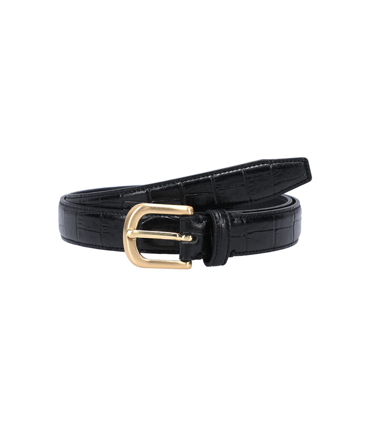 위메농(OUI MAIS NON) Sofia classic leather belt