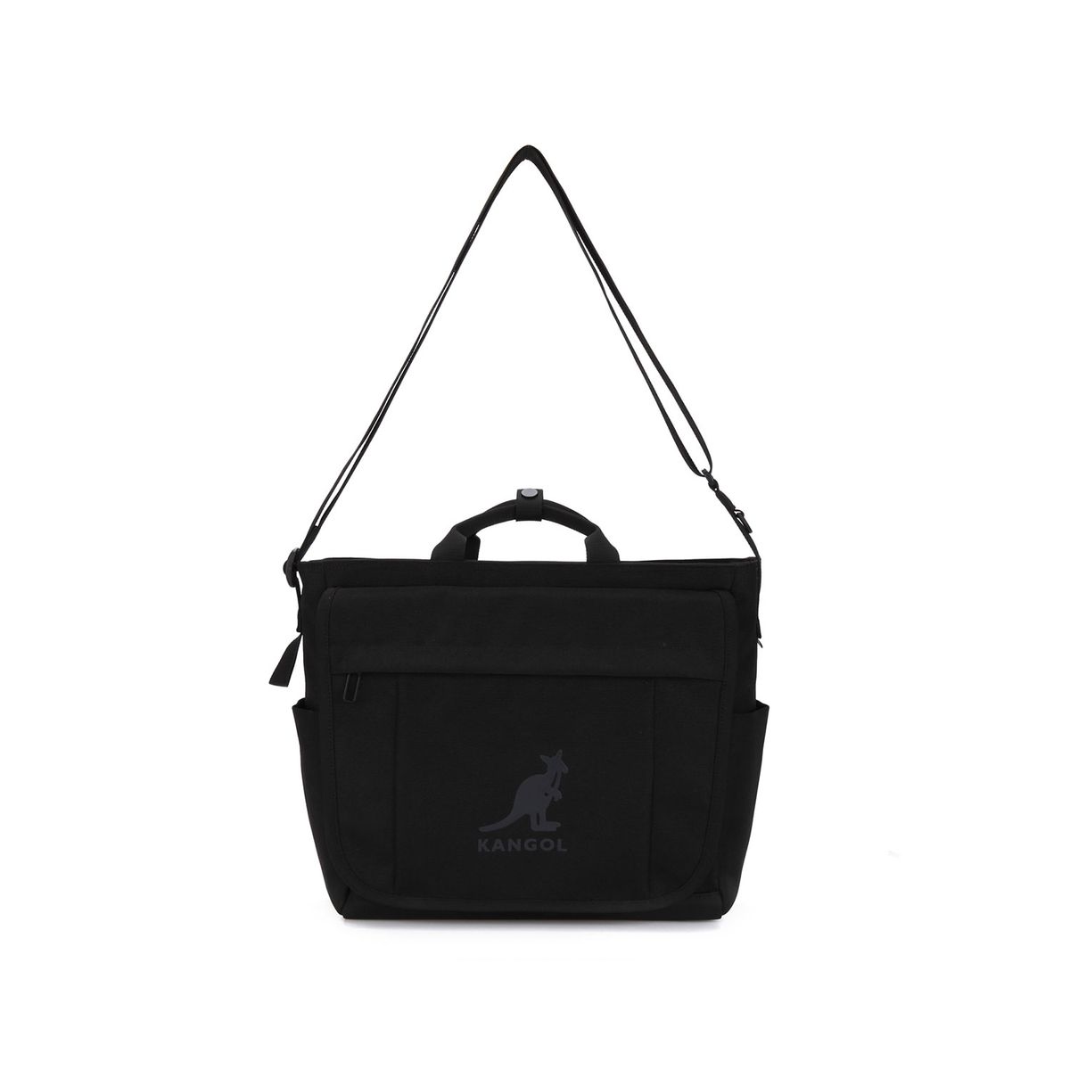 캉골키즈(KANGOL KIDS) 클로버 메신저백 QE 0001 블랙/AQEBMB00010BK