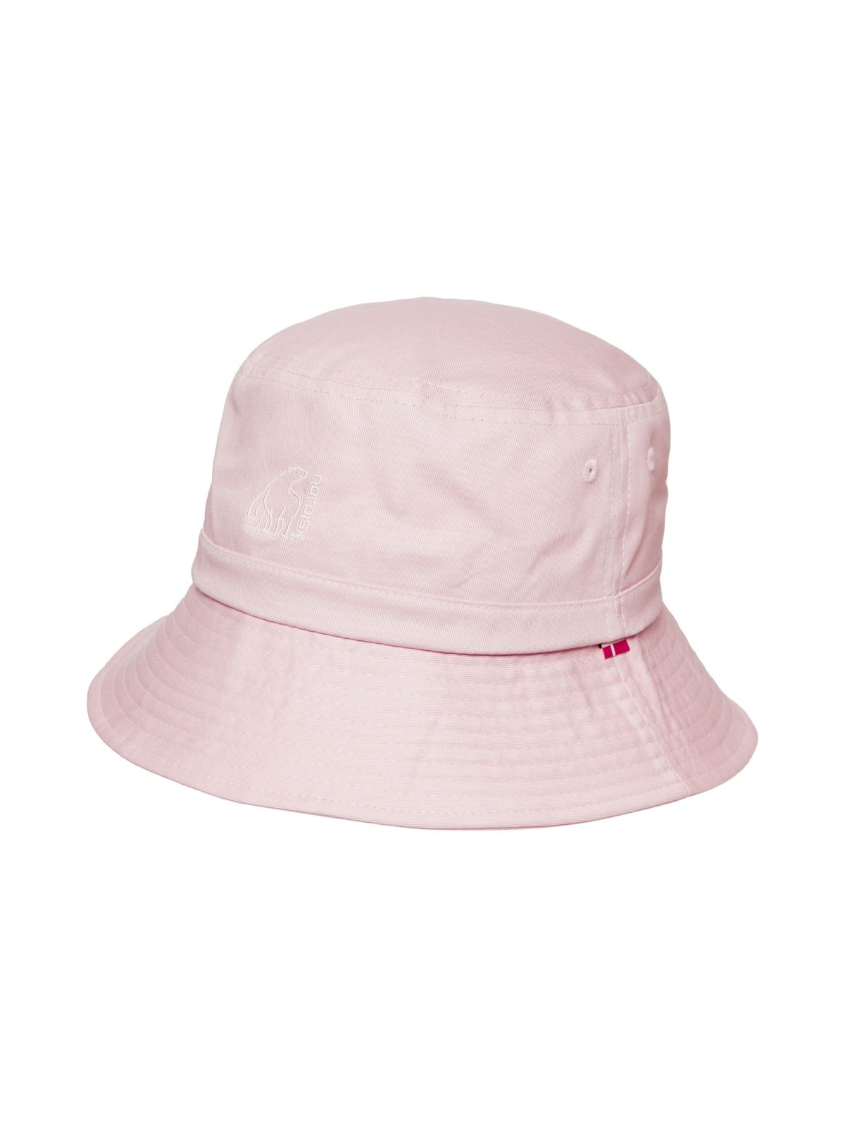 노르디스크(NORDISK) [에센셜] 폴라베어 로고 코튼 버킷햇_PALE PINK